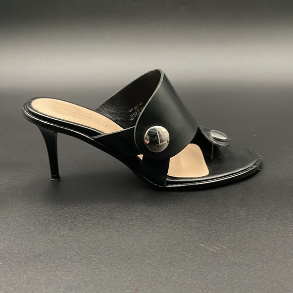 Zara Black Heeled Sandals - Size 38/7 - Made in Spain 🇪🇸 (Previously Owned) - Picture 3 of 7